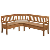 ECKBANK 147/170 cm Laugenfarbig Kiefer massiv   - Laugenfarbig, ROMANTIK / LANDHAUS, Holz (147/170cm) - Boxxx