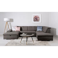 WOHNLANDSCHAFT Grau  - Grau, Design, Textil/Metall (173/328/215cm) - MID.YOU