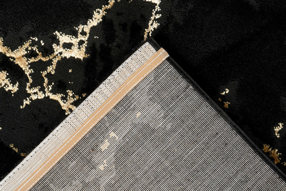 FLACHWEBETEPPICH 80/300 cm Schwarz  - Schwarz, Basics, Textil (80/300cm) - Kayoom