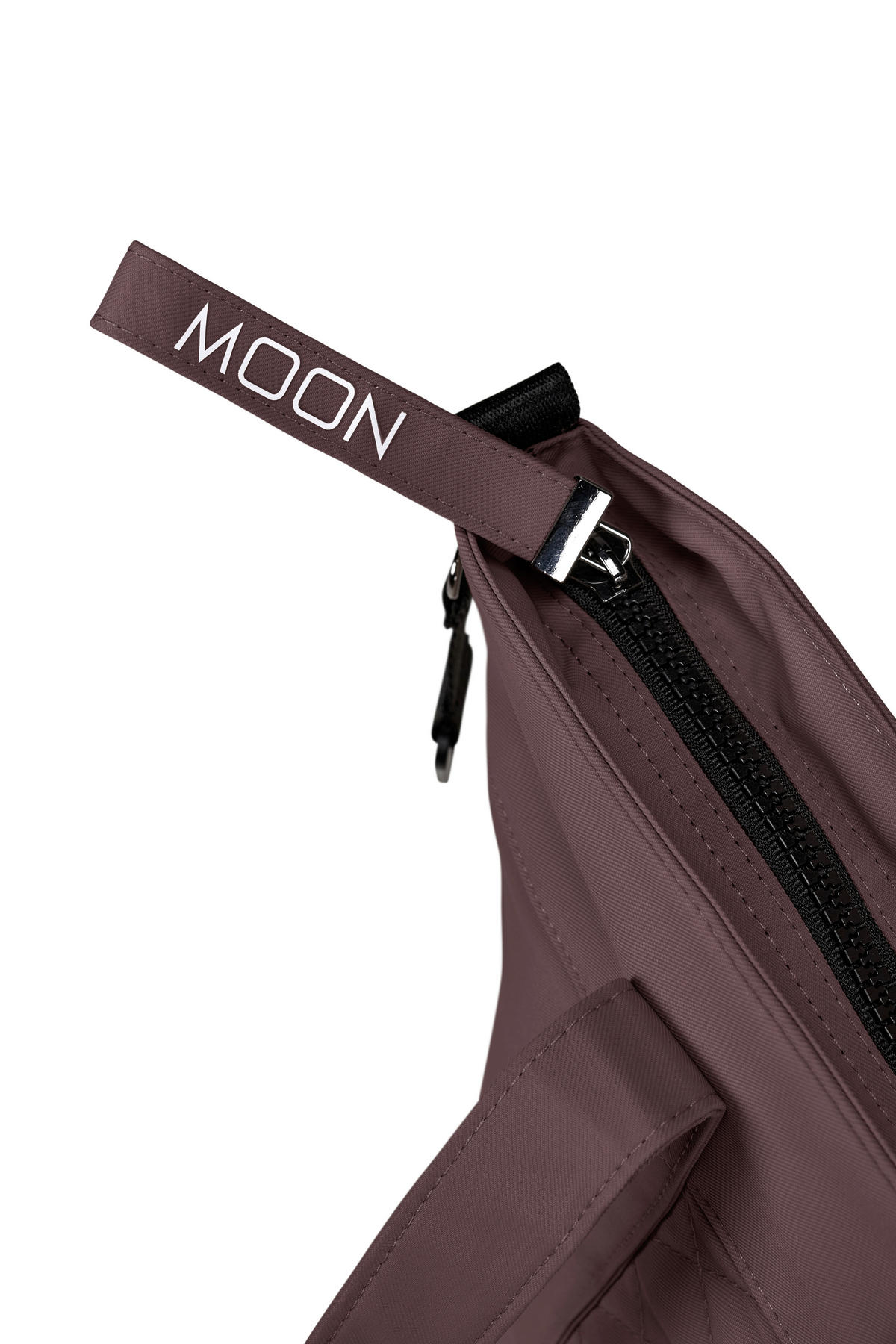 WICKELTASCHE V-Shape Bag  - Dunkelbraun, Basics, Textil (41/16/28cm) - Moon