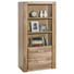 REGAL Wildeiche furniert, massiv Eichefarben - Chromfarben/Eichefarben, LIFESTYLE, Holz/Holzwerkstoff (66/140/40cm) - Carryhome REGAL Wildeiche furniert, massiv Eichefarben - Chromfarben/Eichefarben, LIFESTYLE, Holz/Holzwerkstoff (66/140/40cm) - Carryhome