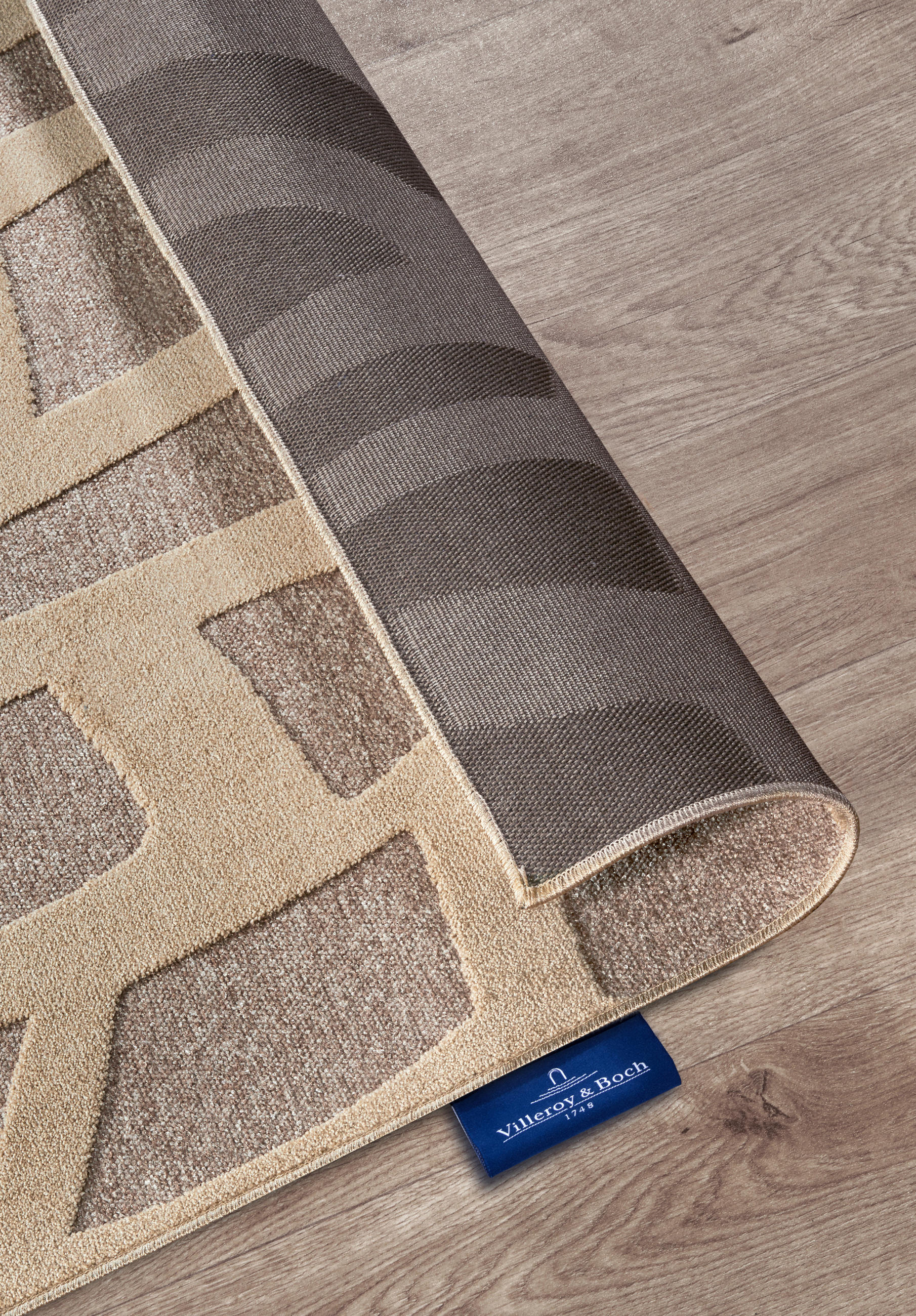 FLACHWEBETEPPICH 160/230 cm Kollektion 1879 Beige, Ecru  - Ecru/Beige, Design, Textil (160/230cm) - Villeroy & Boch