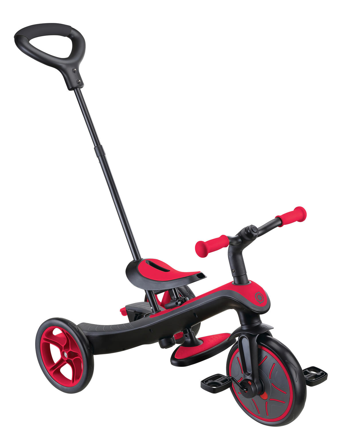 DREIRAD EXPLORER TRIKE 4in1  - Rot, Basics, Kunststoff (95/47/97.5cm) - GLOBBER
