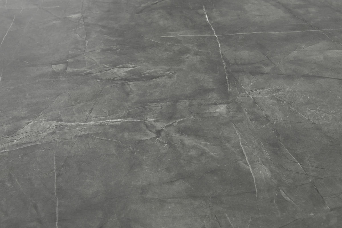 JEDILNA MIZA, siva  - siva/črna, Trendi, kovina/leseni material (180/220/75/100cm) - MID.YOU