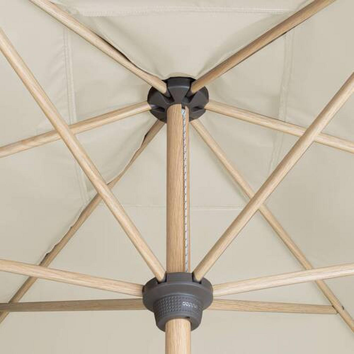 SLNEČNÍK 200/258/300 cm - prírodná farba/antracitová, kov/textil (200/258/300cm) - Ambia Garden