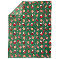 DOMÁCA DEKA, polyester, 150/200 cm - viacfarebná, Design, textil (150/200cm) - X-Mas