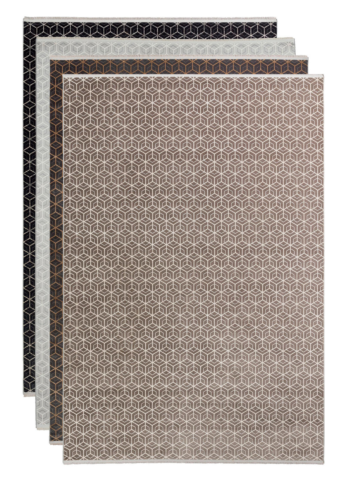 WEBTEPPICH 170/240 cm Metric  - Silberfarben, Design, Textil (170/240cm) - Joop!