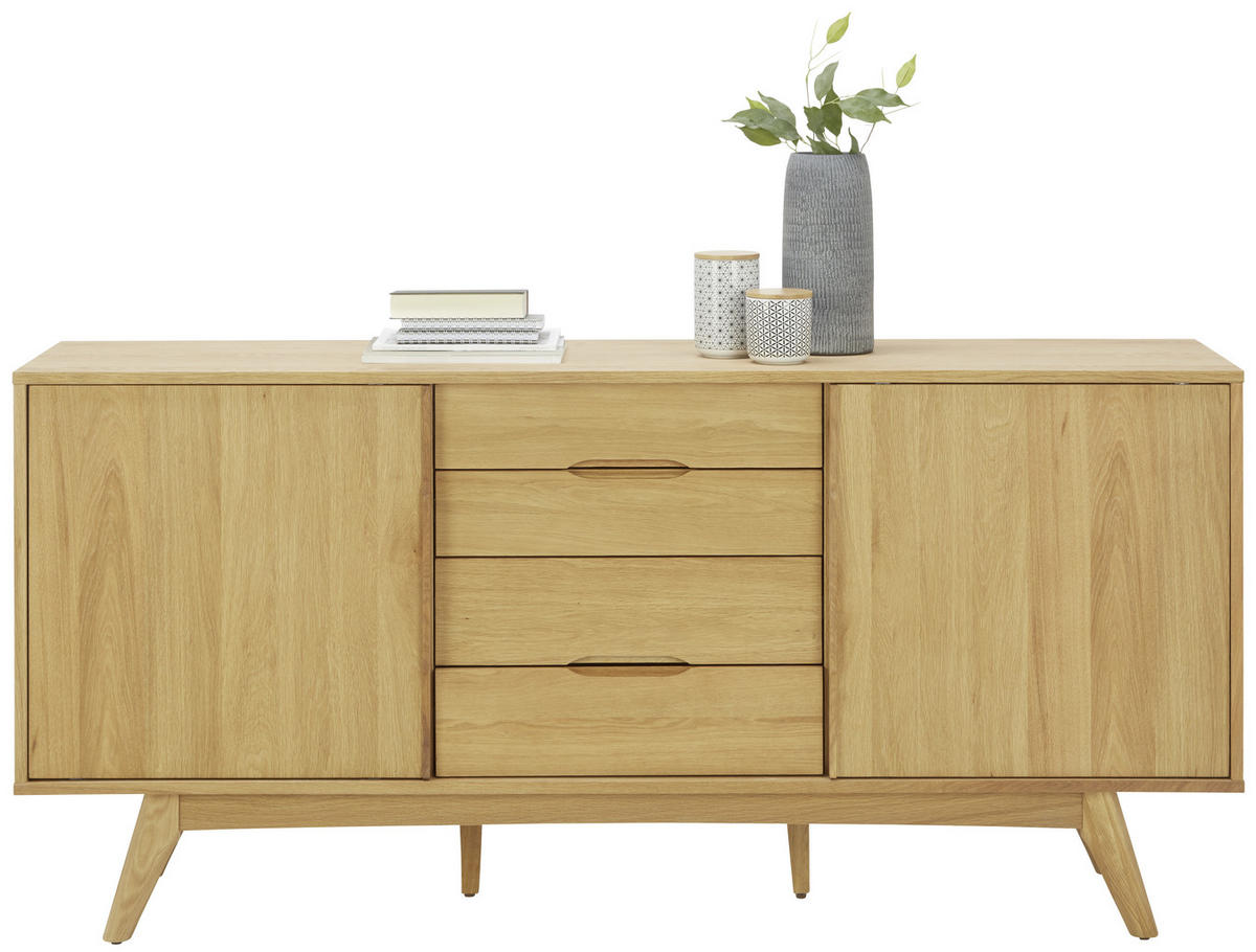 SIDEBOARD 180/84/44 cm  in Eichefarben  - couleur de chêne, Design, bois/matériau de bois (180/84/44cm) - Livetastic
