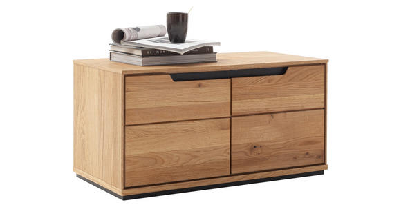 GARDEROBENBANK  in 79/41/41 cm  - Wildeiche/Eichefarben, Natur, Holz/Holzwerkstoff (79/41/41cm) - Linea Natura