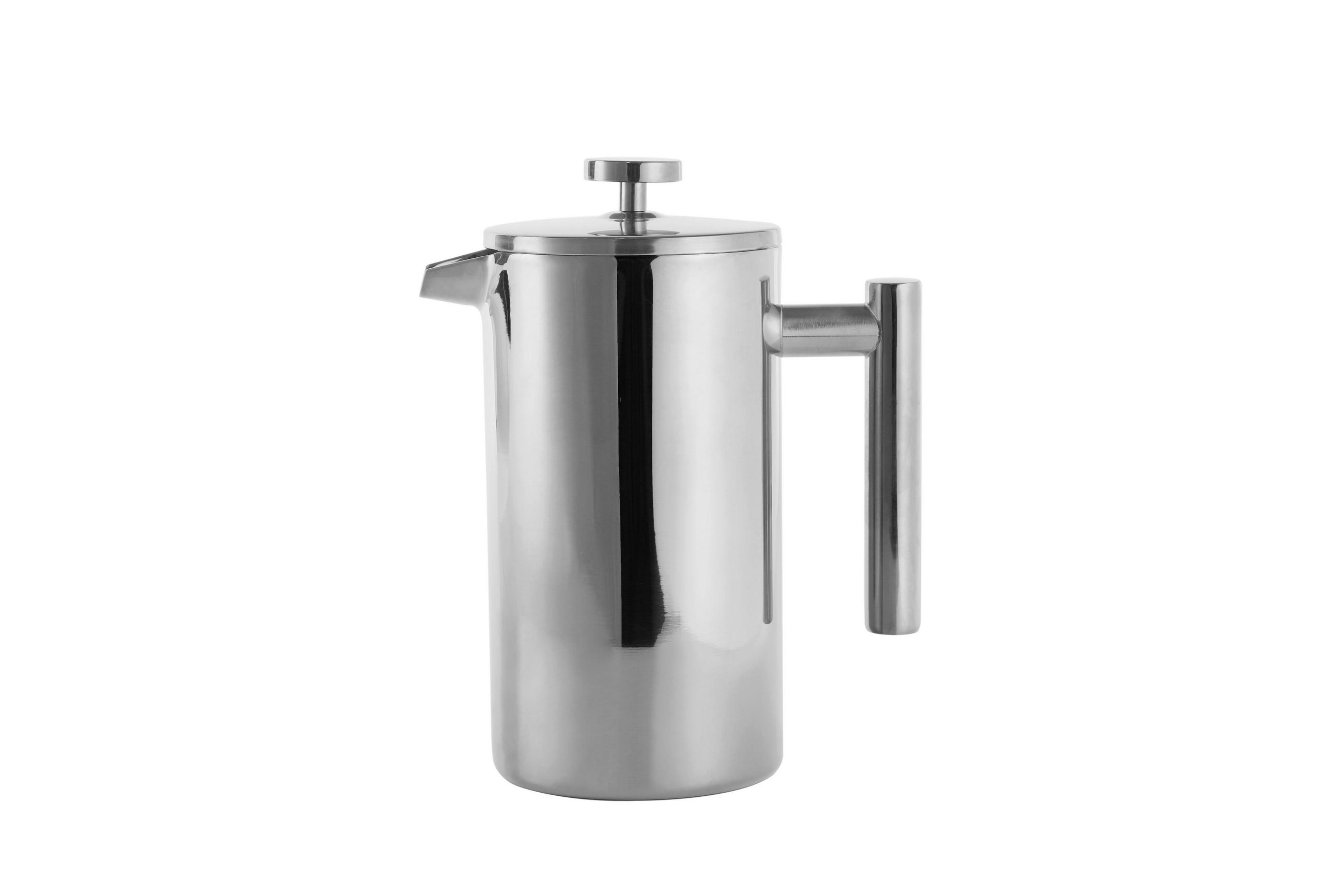 KAFFEEBEREITER 0,8 L  - Silberfarben, Basics, Metall (9,2/19,5cm) - Echtwerk