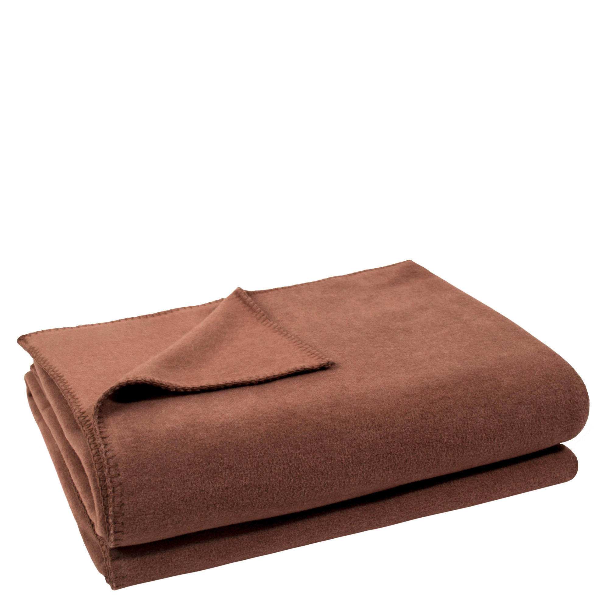 FLEECEDECKE Soft-Fleece 160/200 cm  - Schlammfarben, Basics, Textil (160/200cm) - Zoeppritz