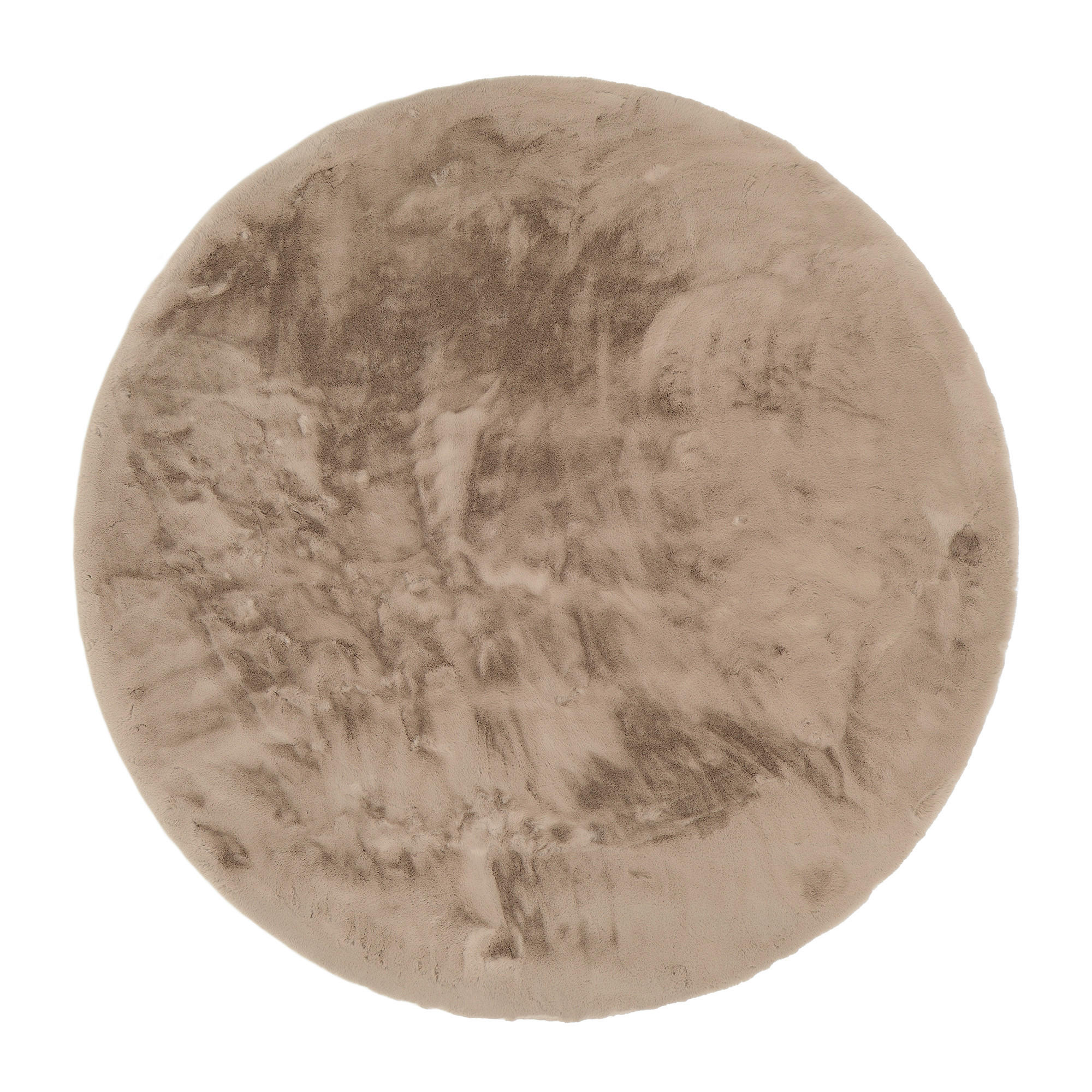 HOCHFLORTEPPICH 80 cm Nuvola - Exklusiv Taupe  - Taupe, Basics, Textil (80cm) - Novel