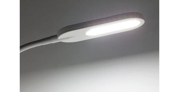 LED-TISCHLEUCHTE 37,5/15/43,5 cm   - Weiß, Basics, Kunststoff/Metall (37,5/15/43,5cm) - Novel