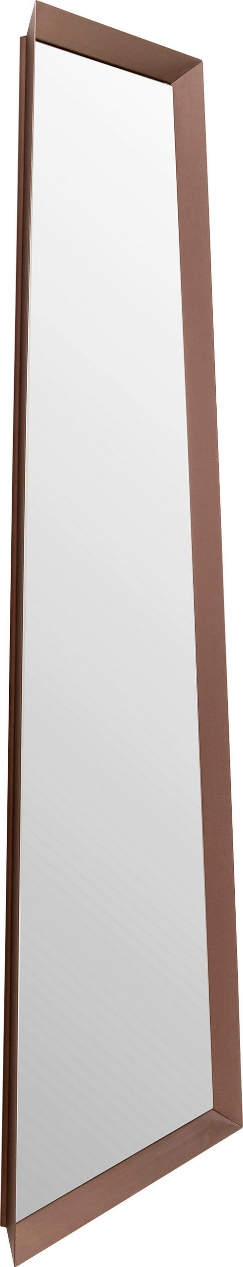 WANDSPIEGEL    - Braun, Design, Glas/Metall (65/160/7cm) - Kare-Design