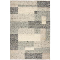 HANDWEBTEPPICH 130/190 cm Freising  - Weiss/Beige, Konventionell, Textil (130/190cm) - Linea Natura