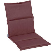 SESSELAUFLAGE in Dunkelrot  - Dunkelrot, Basics, Textil (50/115cm) - Stern