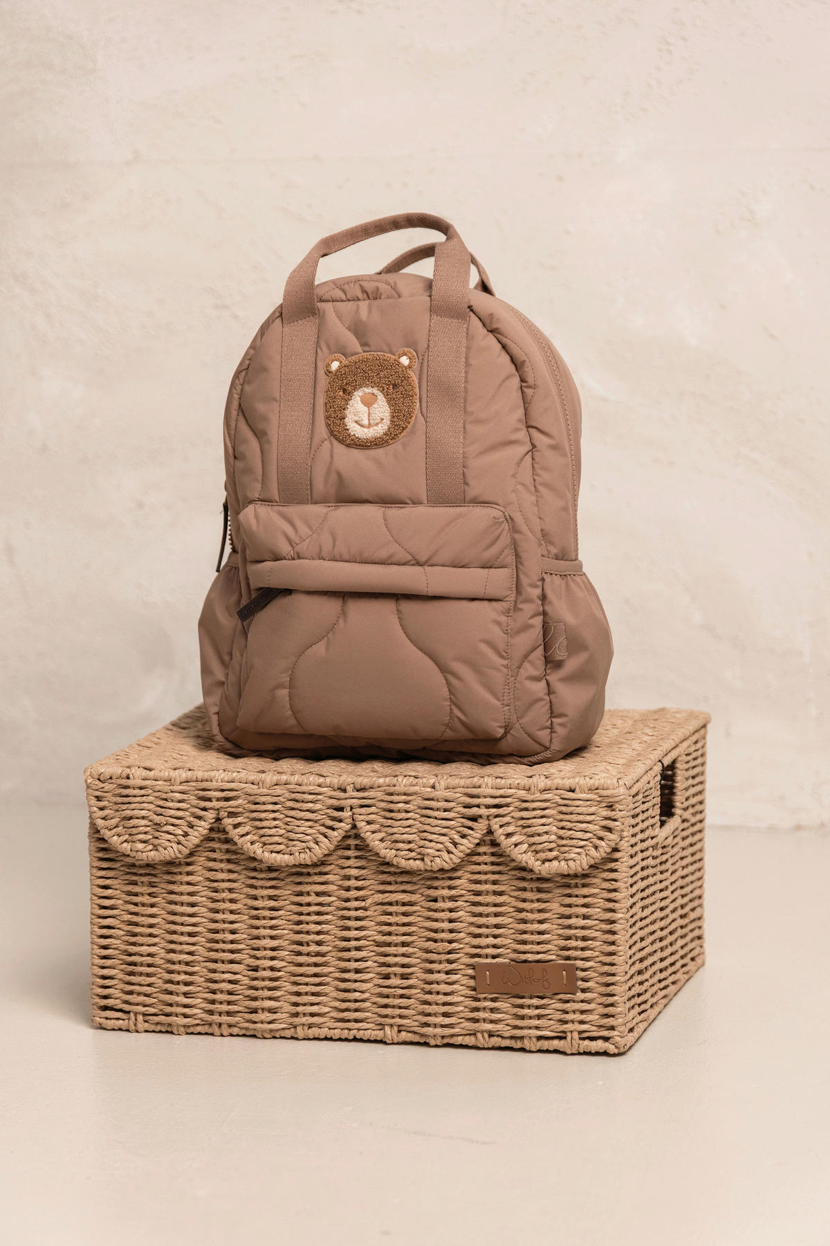 KINDERRUCKSACK Mila  - Braun, Basics, Textil (25/32/12cm) - Koelstra