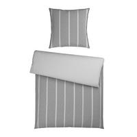 WENDEBETTWÄSCHE Renforcé 135/200 cm  - Silberfarben/Grau, Textil (135/200cm) - Bio:Vio