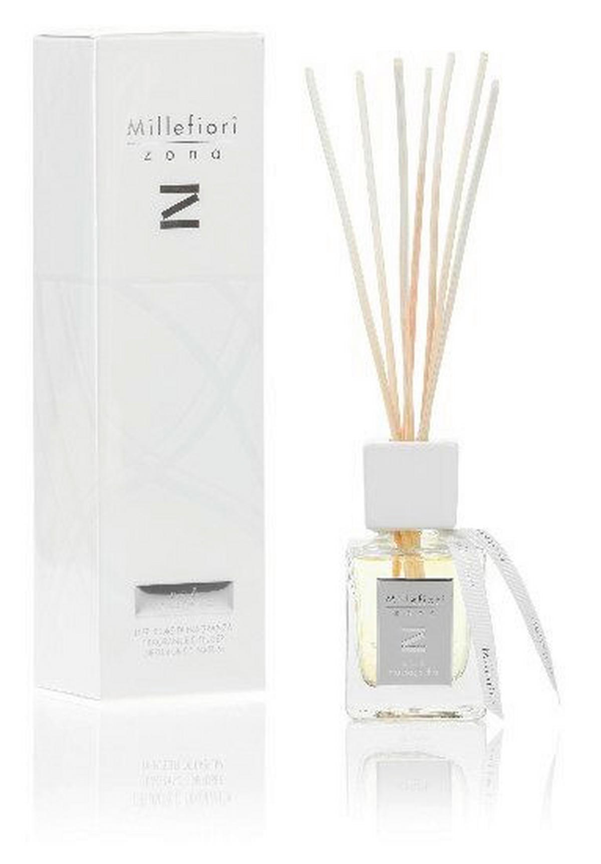 DIFFÚZOR  virágos  - átlátszó, Basics, műanyag/Üveg (6.2/25.5/6.2cm)