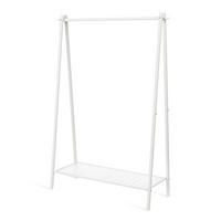 KLEIDERSTÄNDER in Weiß 92,5/153/33,5 cm   - Weiß, Trend, Metall (92,5/153/33,5cm) - Boxxx