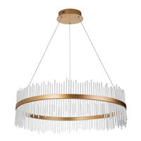 PENDELLEUCHTE 89/45-165 cm  - Goldfarben, KONVENTIONELL, Metall (89/45-165cm) - ENDON