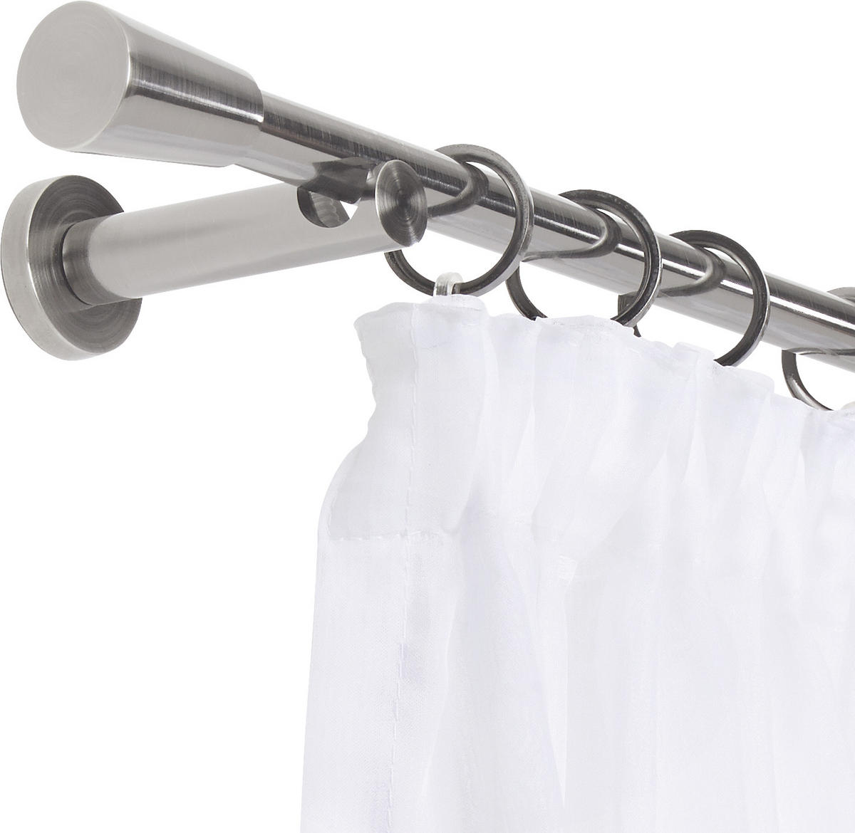 GARNIŠNA SET antracit, metal - antracit, Osnovno, metal (120cm) - Homeware