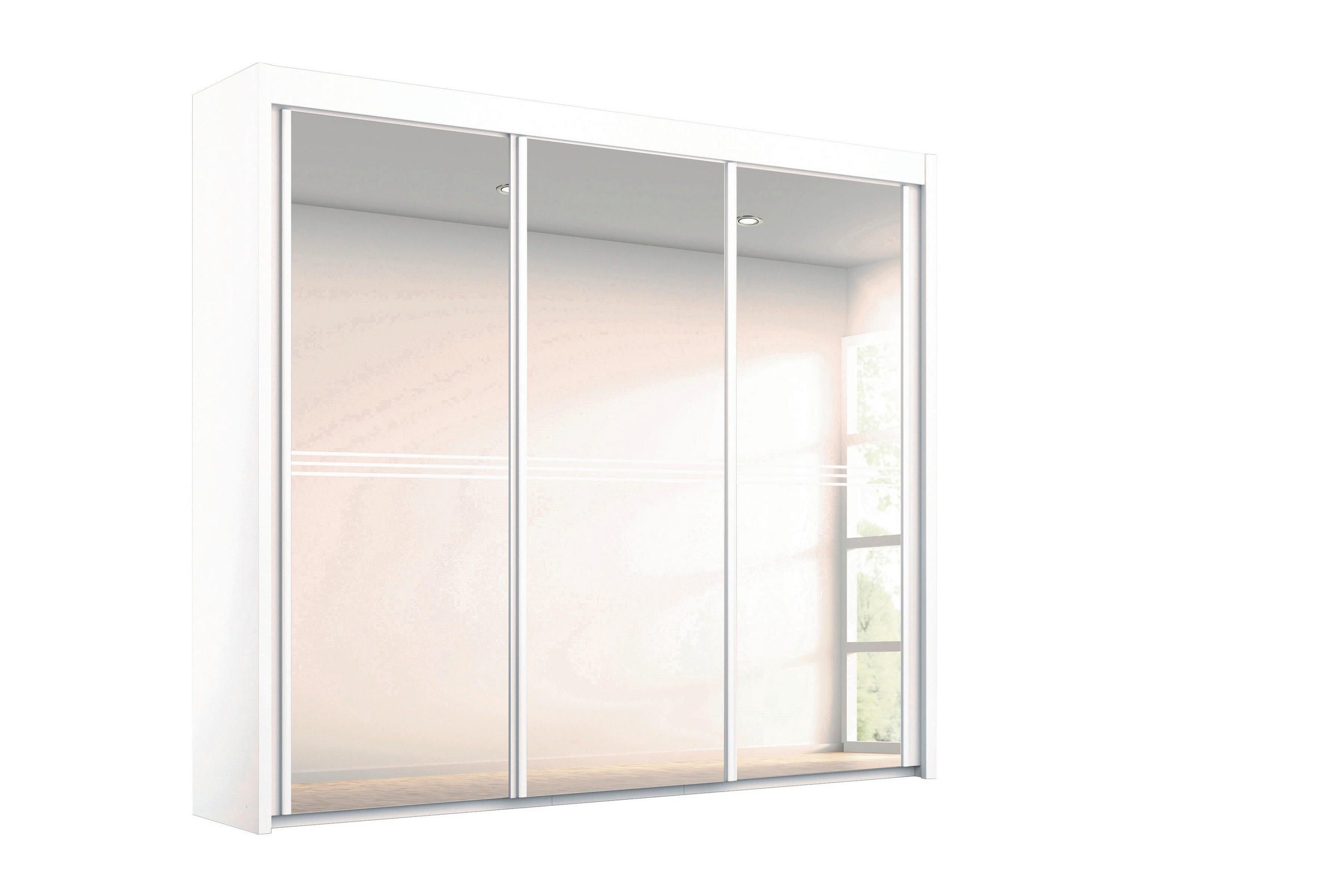 Dulap Cu Uși Culisante, 225/223/65 cm, alb