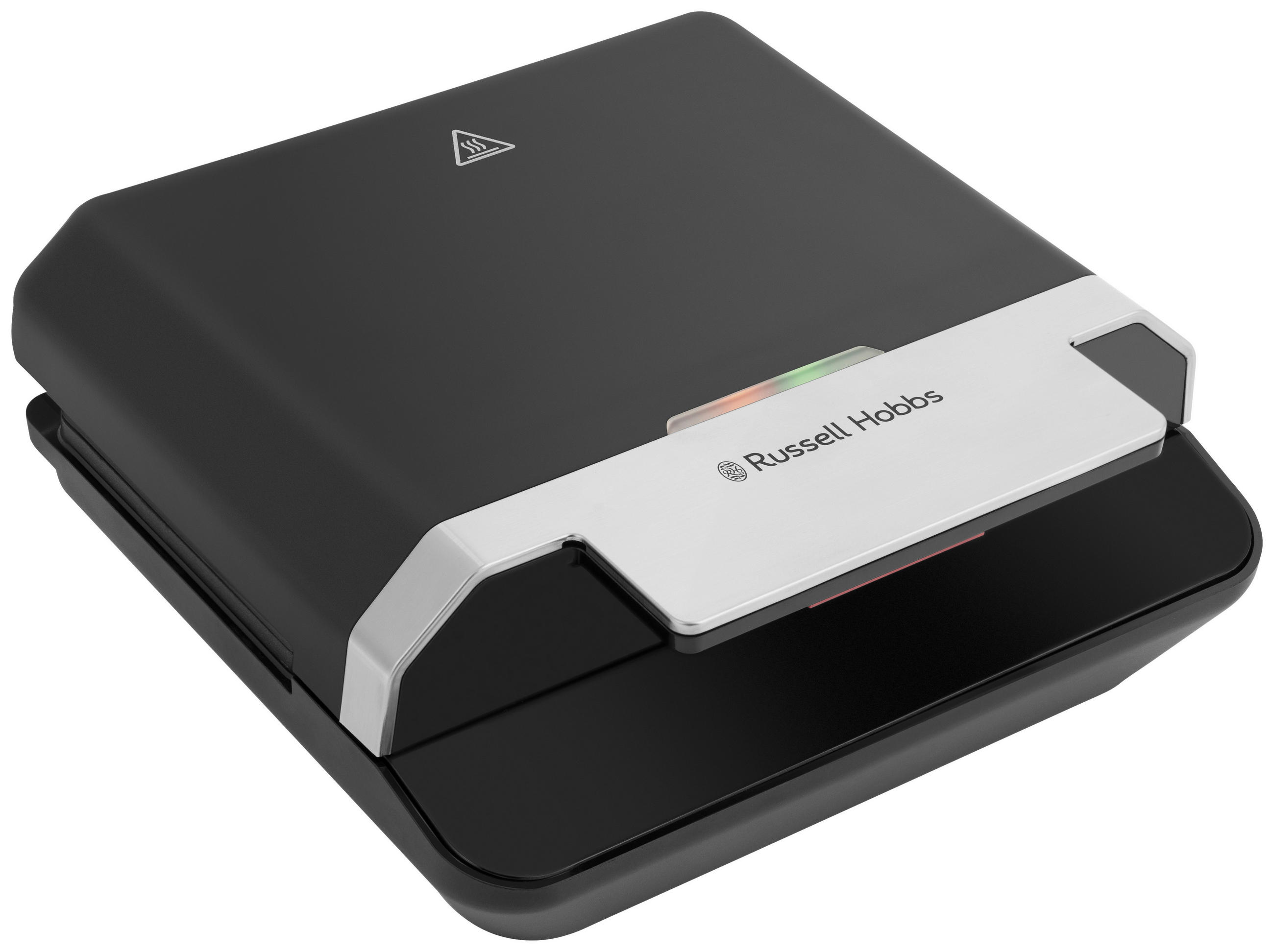 SANDWICHTOASTER  - Schwarz, Basics, Kunststoff/Metall (23,0/10,5/23,5cm) - Russel Hobbs