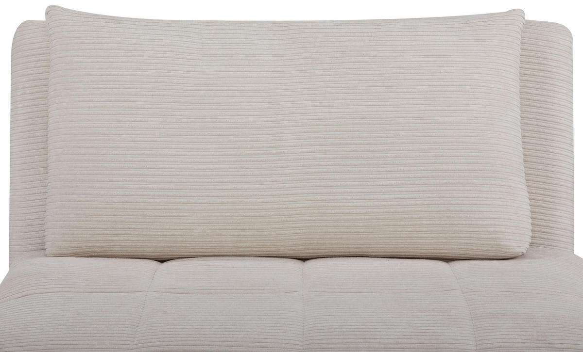 SCHLAFSOFA Cord Beige  - Beige/Naturfarben, Design, Holz/Textil (105/80/90cm) - Carryhome