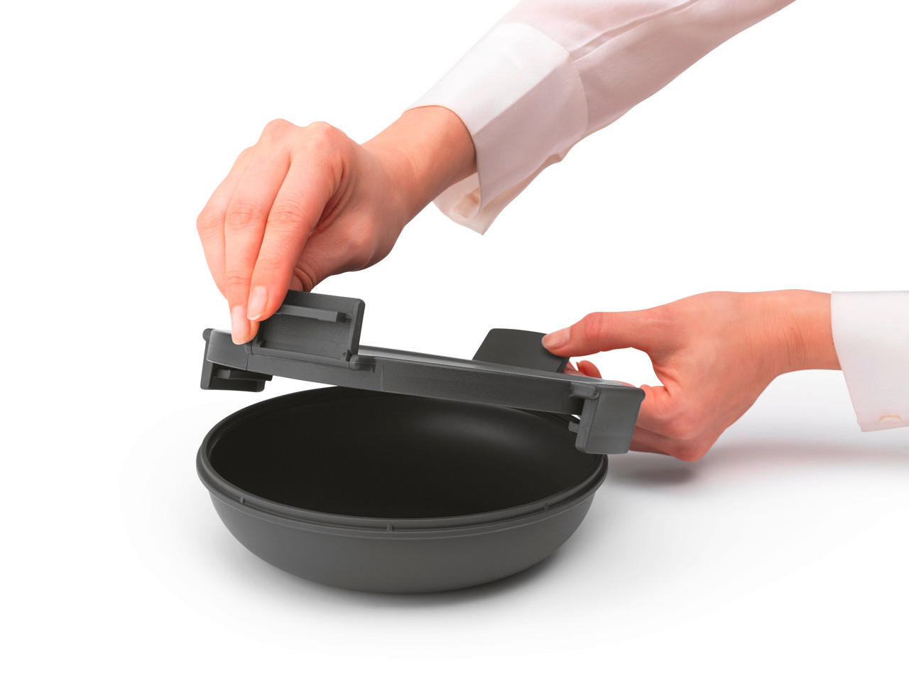 KRABIČKA NA OBĚD plast  1 l - tmavě šedá, Basics, plast (21,5/6cm) - Brabantia