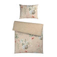 WENDEBETTWÄSCHE 2-teilig Flanell 140/200 cm  - Beige, KONVENTIONELL, Textil (140/200cm) - Esposa