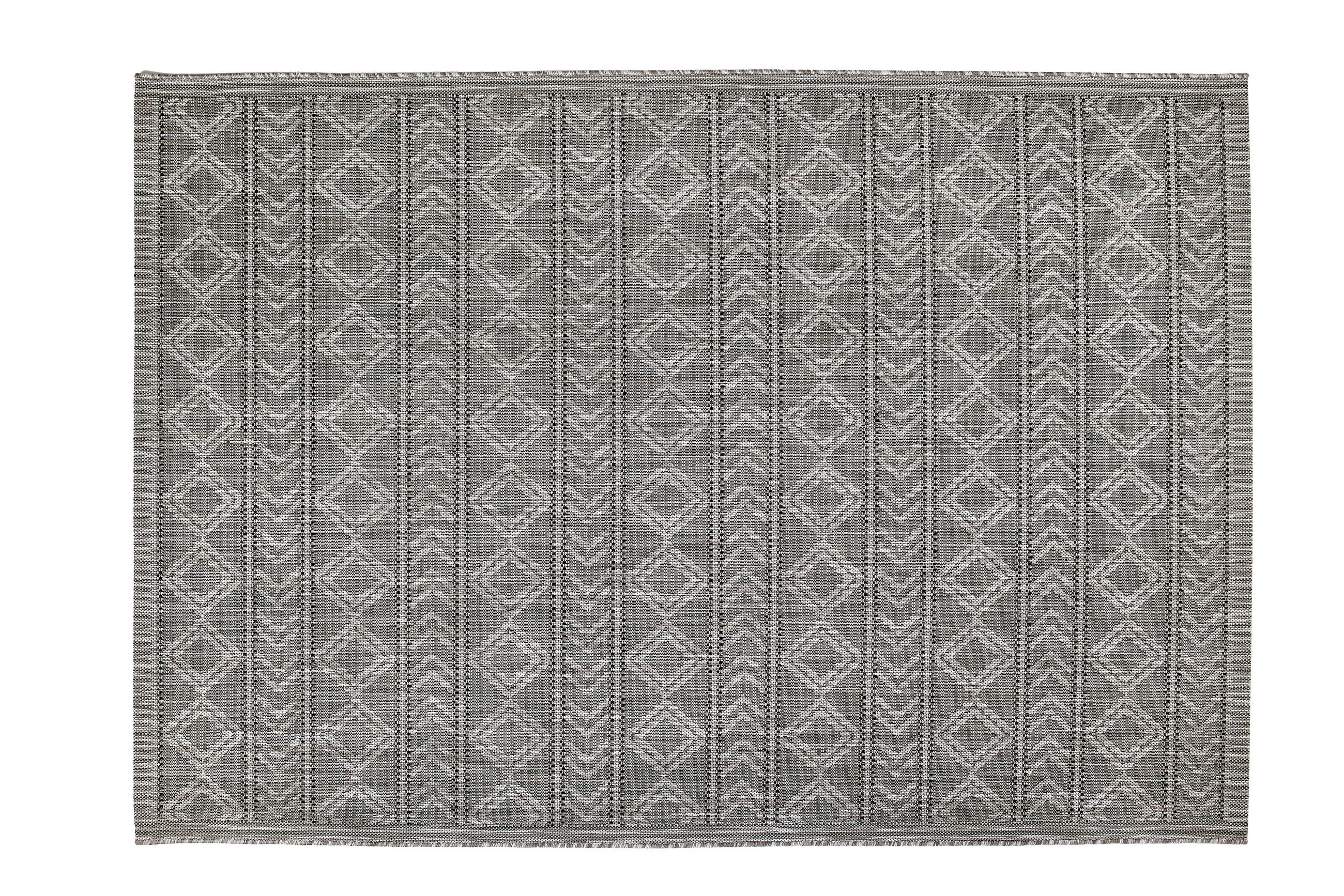 WEBTEPPICH 120/170 cm Sydney Grau rechteckig  - Grau, Basics, Kunststoff (120/170cm) - Novel