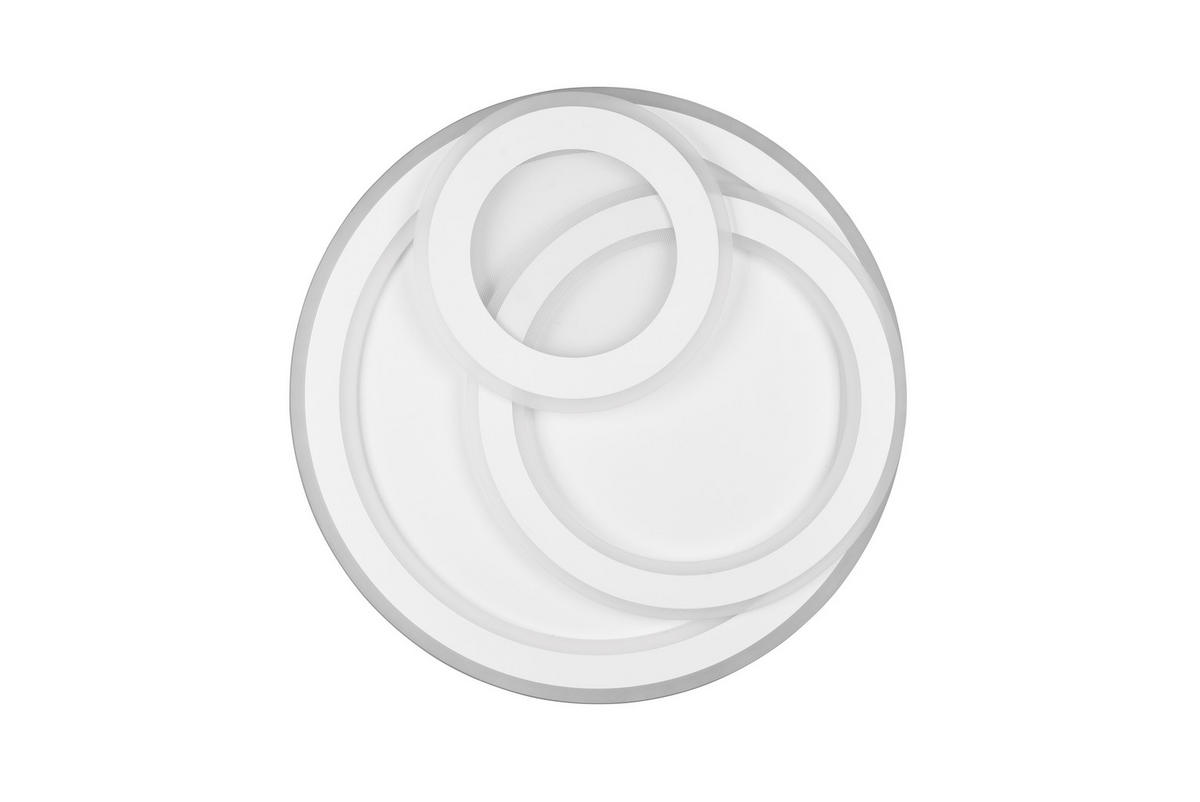 LED-DECKENLEUCHTE 74 W  51/7 cm    - Weiss, Lifestyle, Kunststoff/Metall (51/7cm) - Novel