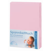 KINDERSPANNBETTTUCH   - Rosa, Basics, Textil (70/140cm) - Julius Zöllner