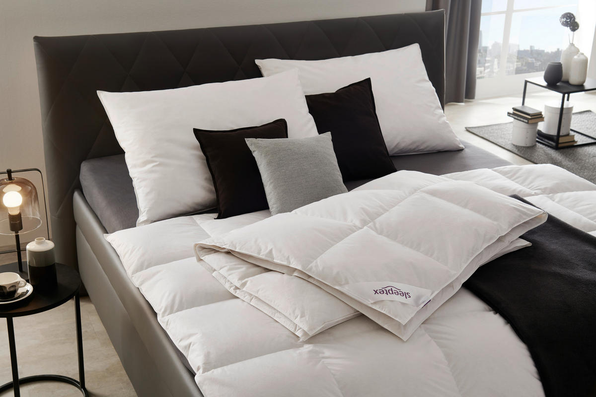 PÁRNA 70/90 cm   - fehér, Basics, textil (70/90cm) - Sleeptex