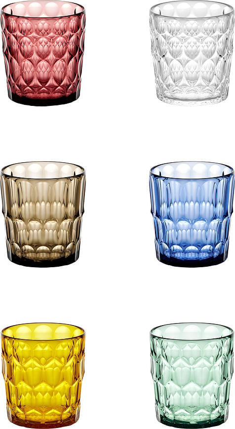 SET ČAŠA    Vanity  - višebojno, Basics, plastika (360ml) - GUZZINI