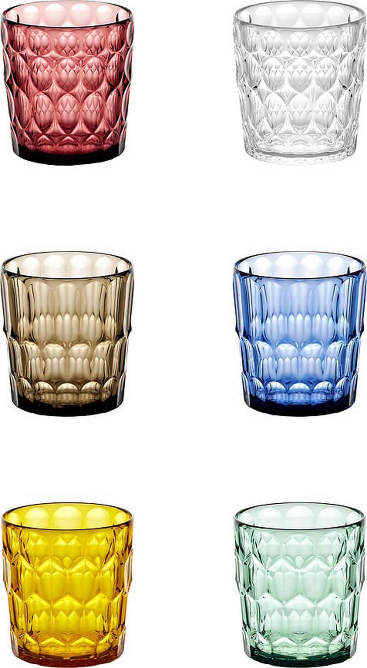 SET ČAŠA    Vanity  - višebojno, Basics, plastika (360ml) - GUZZINI