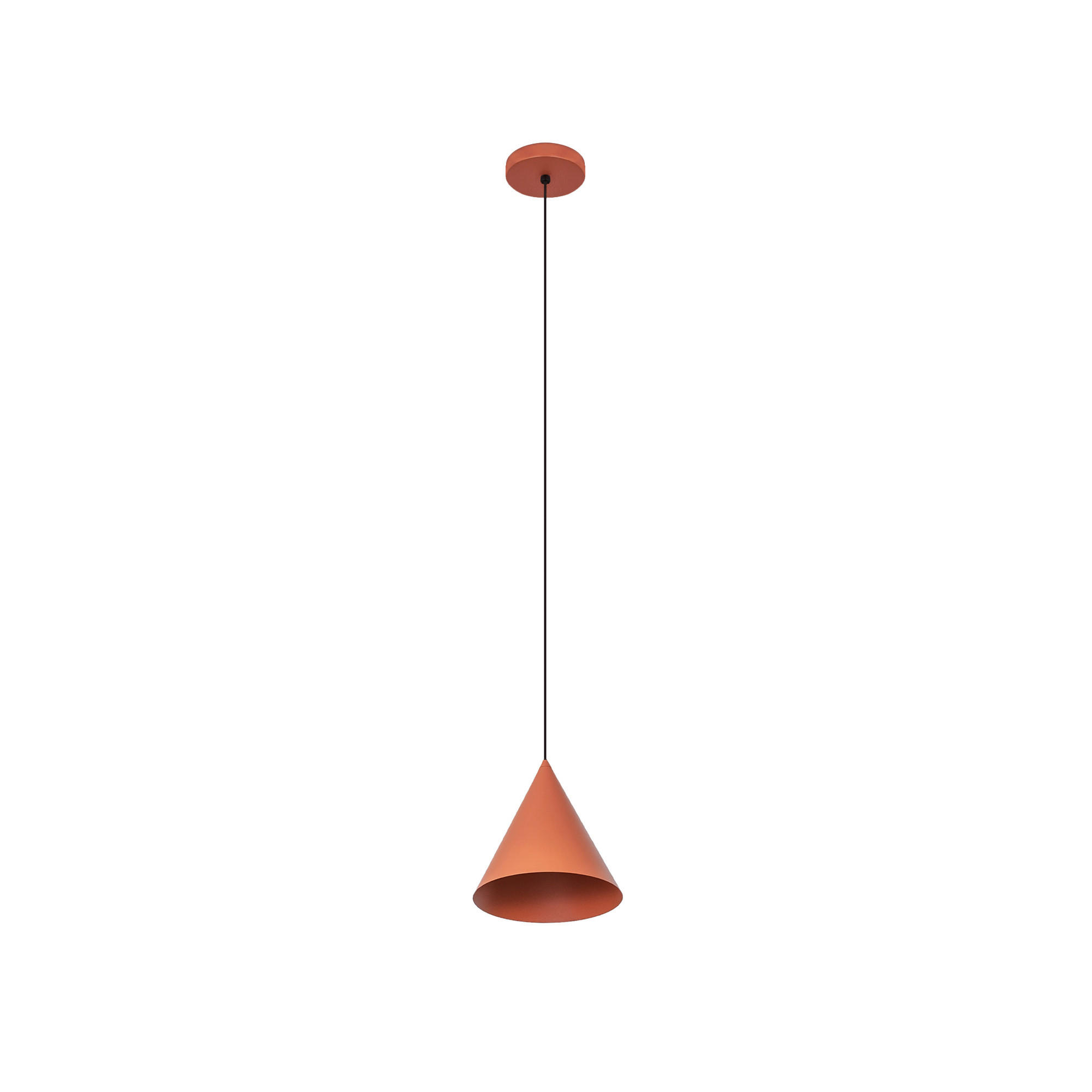 XXXLutz Hängeleuchte Etna Terracotta 18x98x18 cm