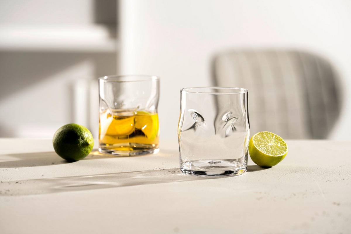 TRINKGLAS 300 ml 4-teilig  - Klar, Basics, Glas (7,5/9/7,5cm) - Leonardo