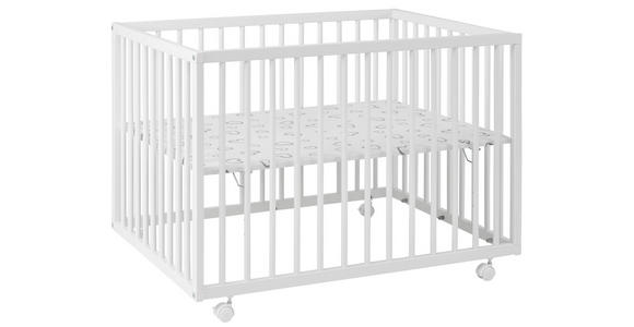 LAUFGITTER 100/75/68 cm - Weiß, Basics, Holz/Kunststoff (100/75/68cm) - My Baby Lou