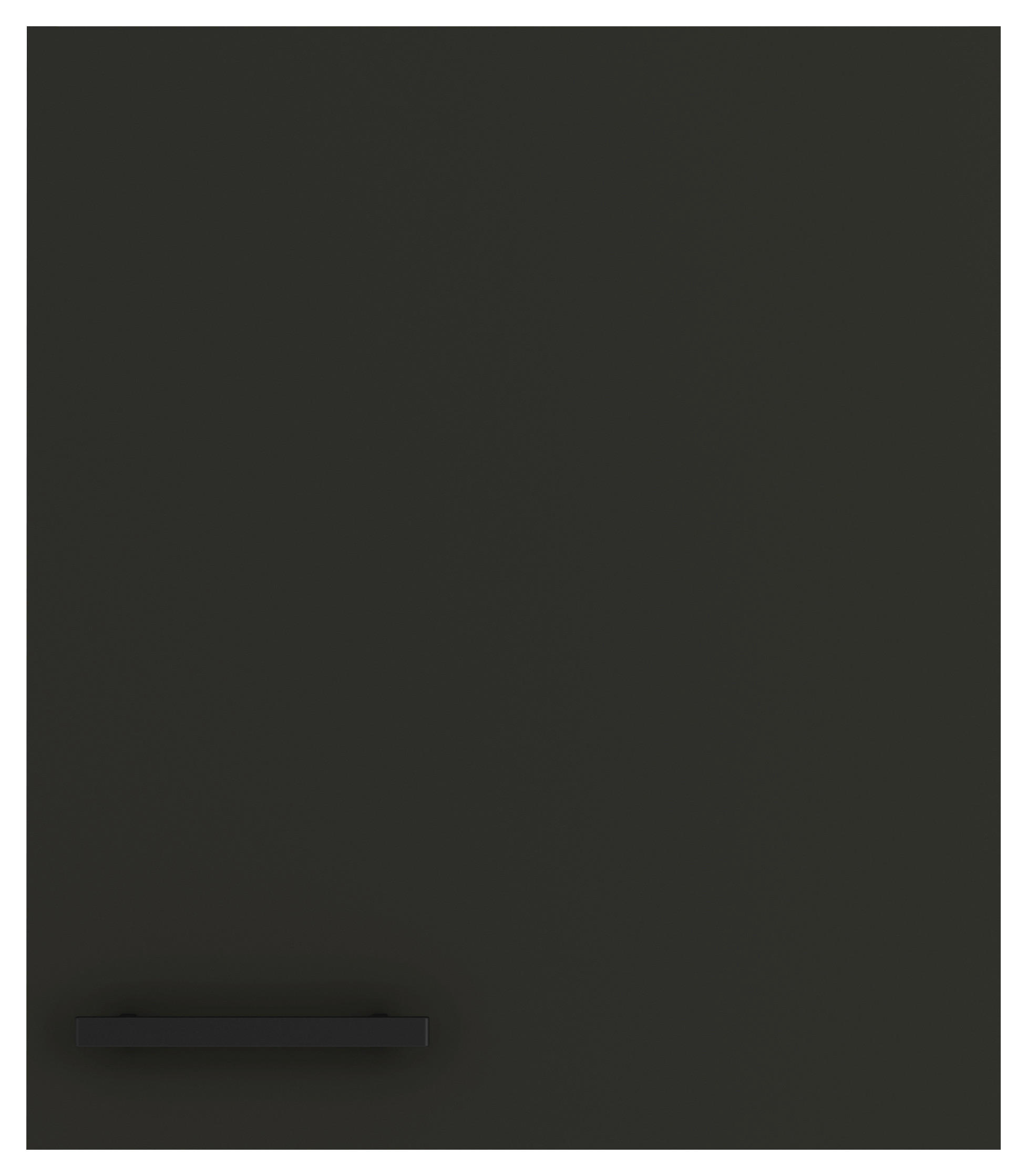 KÜCHENOBERSCHRANK 50/57,6/34,6 cm  in Anthrazit  - Anthrazit/Schwarz, Basics, Holzwerkstoff/Metall (50/57,6/34,6cm) - Optifit