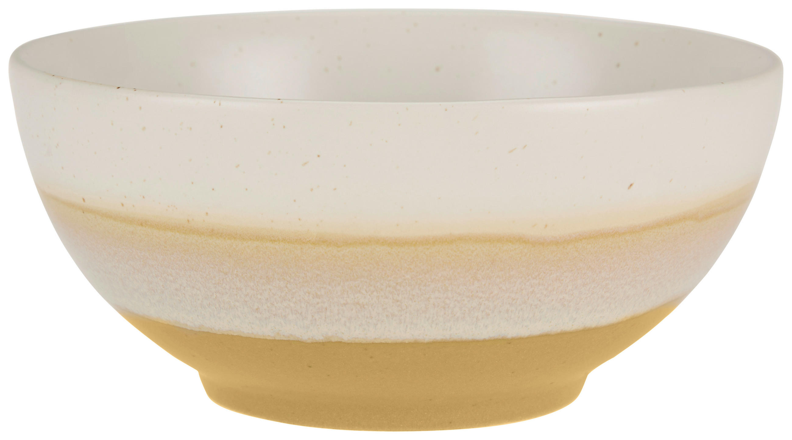 FRUKOSTSKÅL Borneo   - beige/currygul, Trend, keramik (17,7/8,1cm) - Landscape