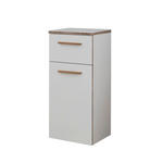 UNTERSCHRANK 30/72/33 cm   - Eichefarben/Weiß, KONVENTIONELL, Holz/Holzwerkstoff (30/72/33cm) - Xora