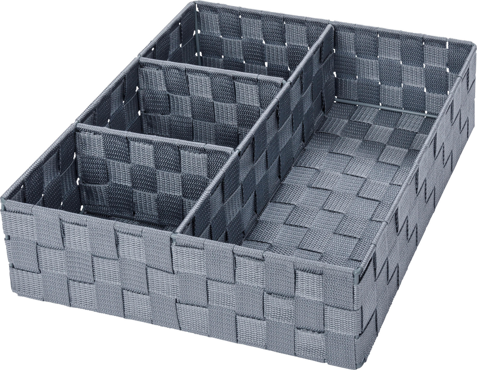 ORGANIZÉR šedá - šedá, Basics, plast (32/10/32cm)