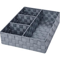 ORGANIZÉR šedá - šedá, Basics, plast (32/10/32cm)