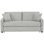SCHLAFSOFA Sola in Webstoff Grau  - Schwarz/Grau, Design, Kunststoff/Textil (186/83/100cm) - Xora