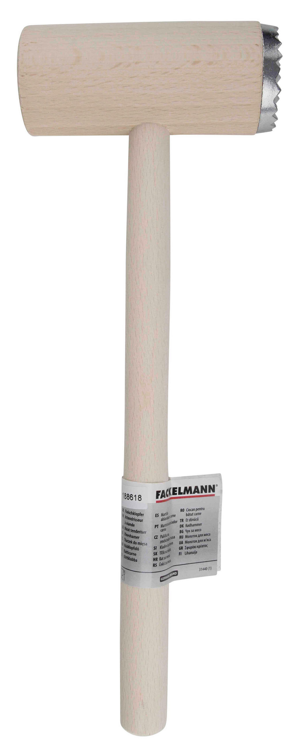 TĹČIK NA MÄSO - farba buka, Basics, drevo (32cm) - Fackelmann