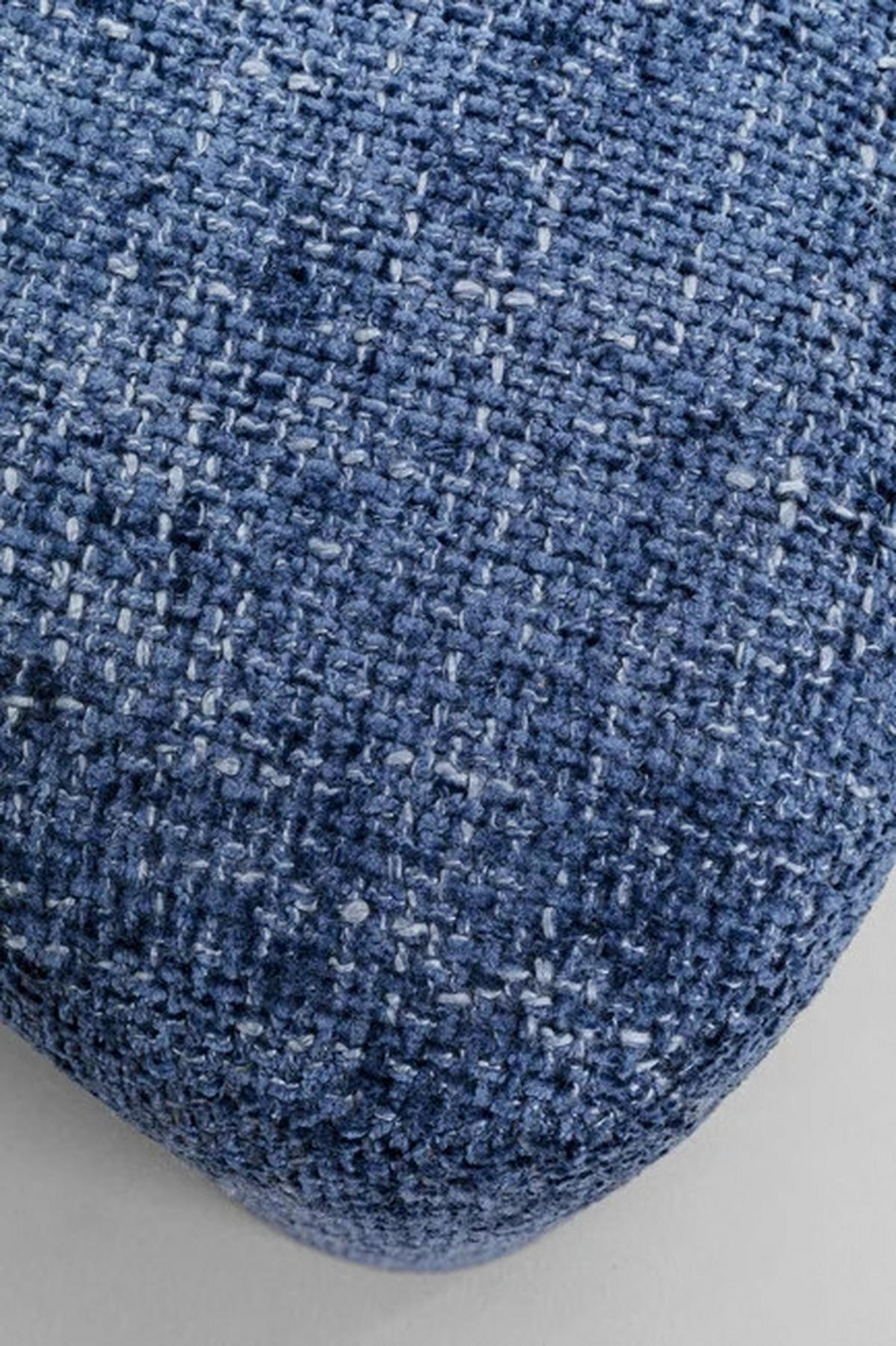 HOCKER in Textil Dunkelblau  - Dunkelblau, Design, Textil (34/36/36cm) - Kare-Design