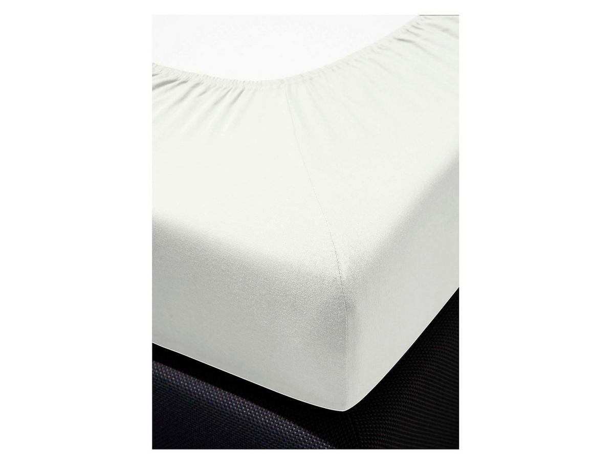 SPANNLEINTUCH 100/200 cm  - Weiß, Basics, Textil (100/200cm) - Bierbaum