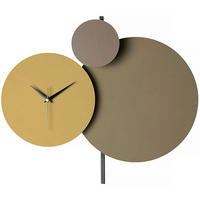 WANDUHR Creme, Beige 48/44/0,15 cm  - Beige/Creme, LIFESTYLE, Metall (48/44/0,15cm)